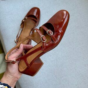 Sezane Paula Babies Polished camel